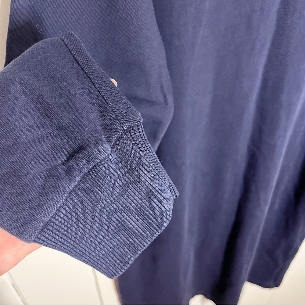 Old Navy Blue Long Sleeve Sweater Dress. Size Large. - Picture 5 of 6